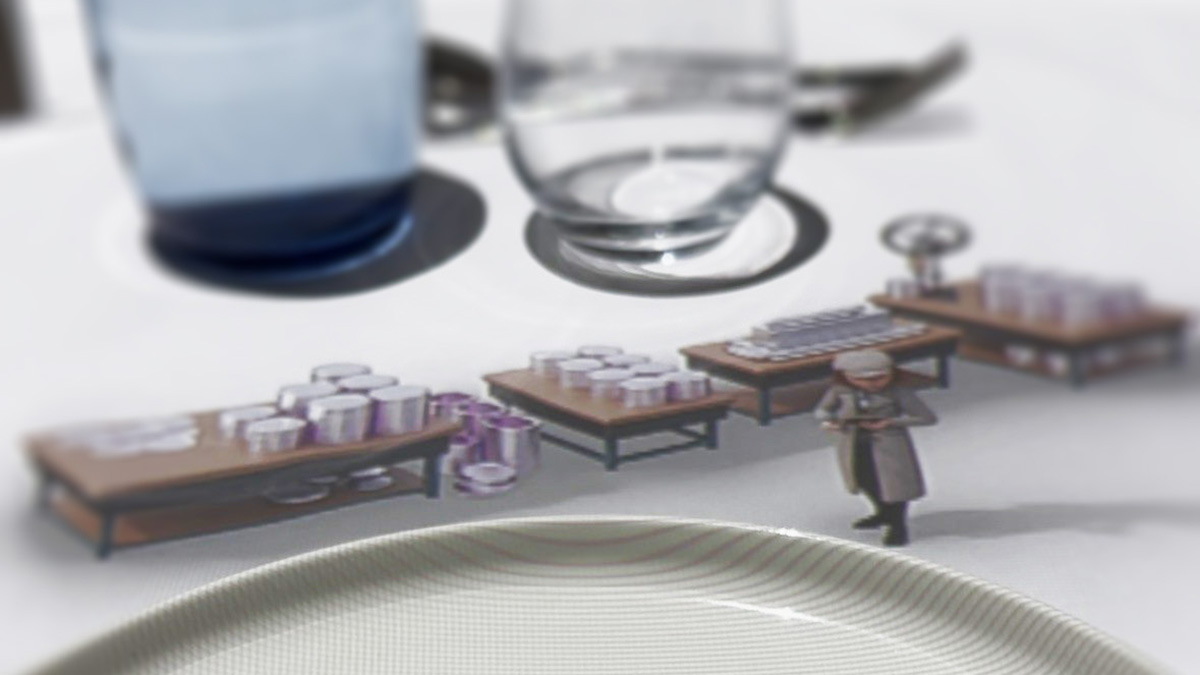 3D-Projektion La Petite Détective