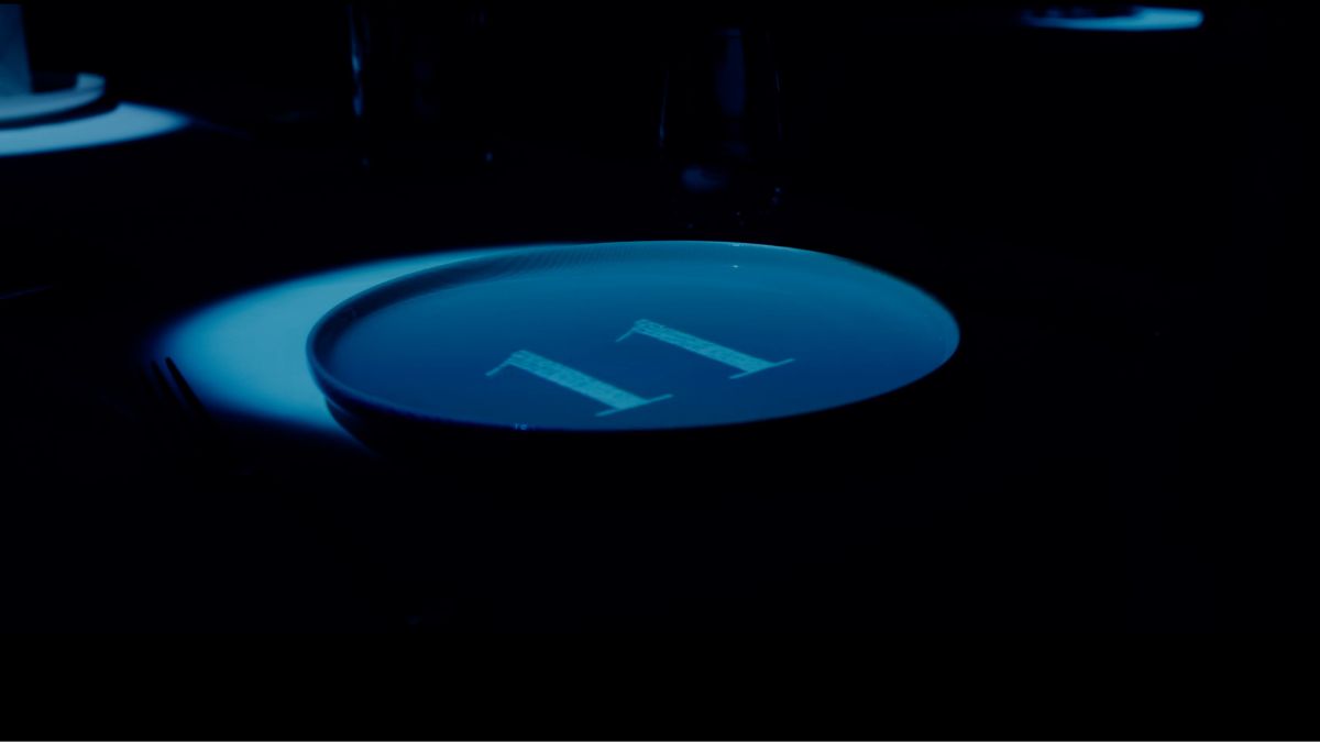 Firmenevent Projektion